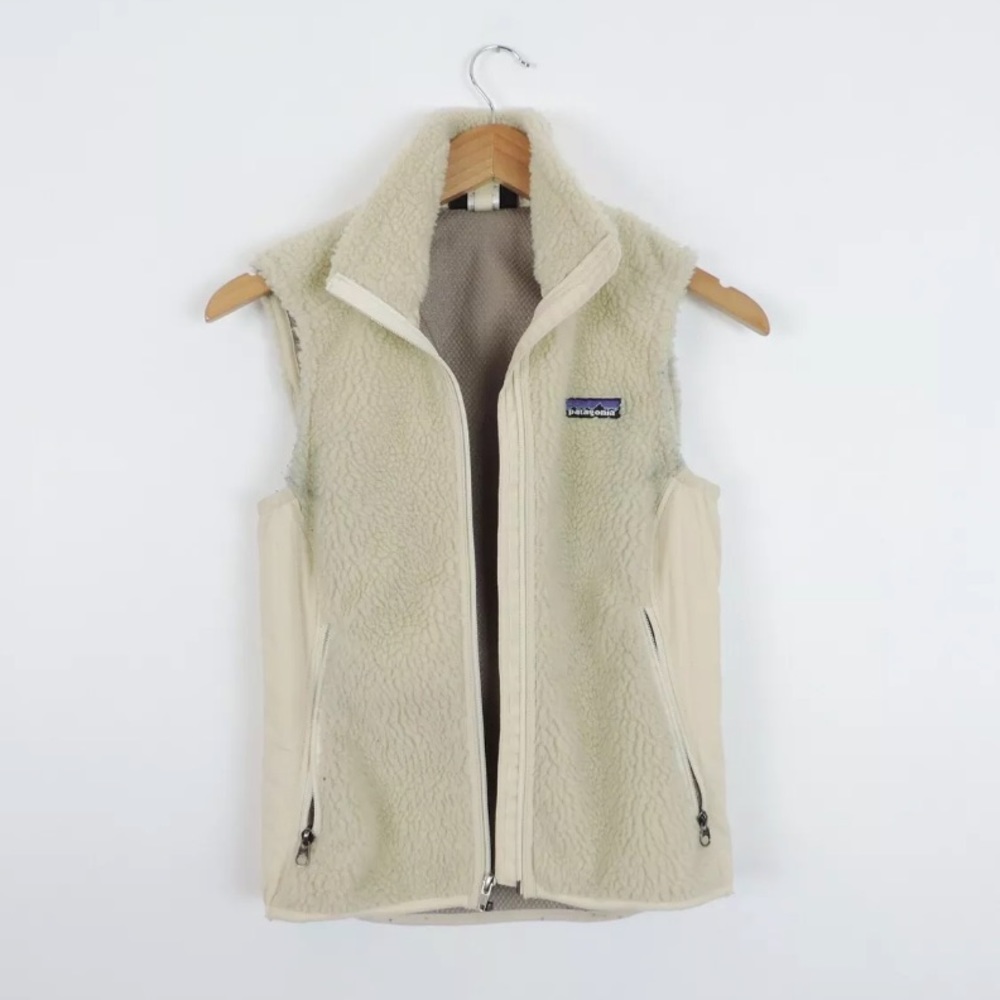 Women’s Patagonia Retro X High Pile Oatmeal Vest